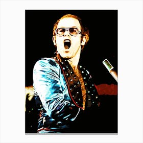 Elton John - Elton Canvas Print