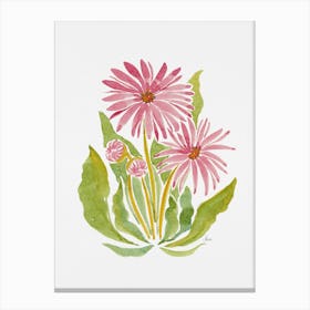 Gerberas Canvas Print