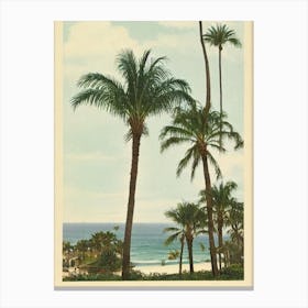 Laguna Beach California Vintage Canvas Print