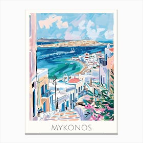 Mykonos Canvas Print