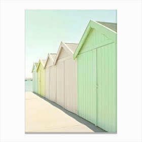 Beach Huts 2 Canvas Print