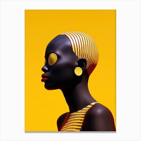 Future Heritage: Afro American Elegance Canvas Print