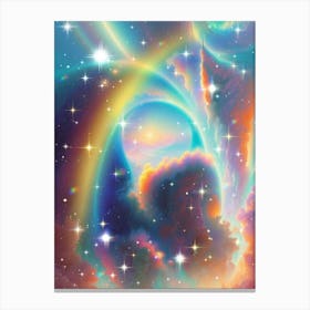 Fantasy Rainbow In The Sky Canvas Print