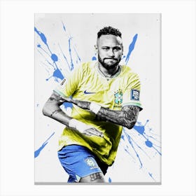 Neymar Brazil 1 Canvas Print