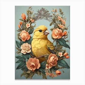 Yellow Finch Canvas Print