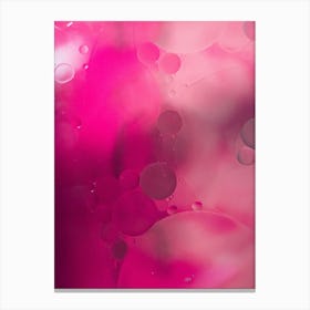 Bubbles In Water 2 Canvas Print