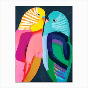 Lovebirds 2 Canvas Print