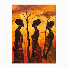 Desert Essence|The African Woman Series Canvas Print