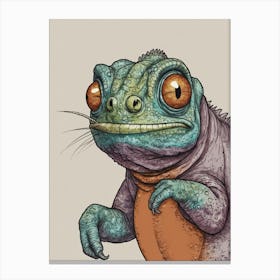 Lizard 11 Canvas Print