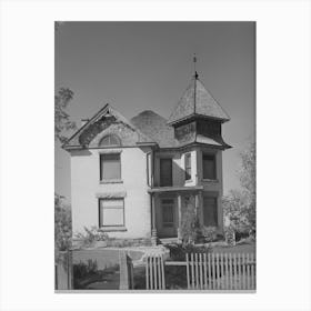 Residence, Panguitch, Utah By Russell Lee Canvas Print