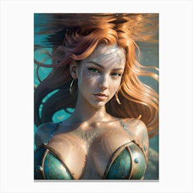 Mermaid 1 Canvas Print