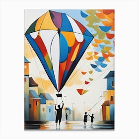 Kite Flying 1 Canvas Print