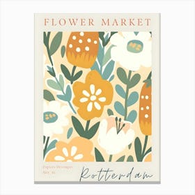 Flower Market 3 Canvas Print