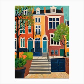 Amsterdam Houses Canvas Print