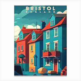 Bristol England Painting Travel Canvas Print