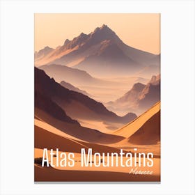 Atlas Mountains Morocco 1 Canvas Print