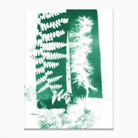 Into the abstract woods Canvas Print