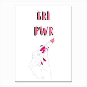 Girl Power  I Canvas Print