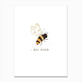Bee Kind Canvas Print