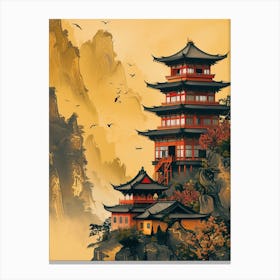 Chinese Pagoda Canvas Print