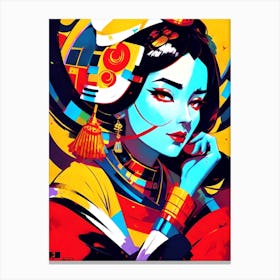 Chinese Woman 2 Canvas Print