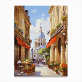 Paris Street 3 Canvas Print