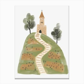 Castle On The Hill Canvas Print