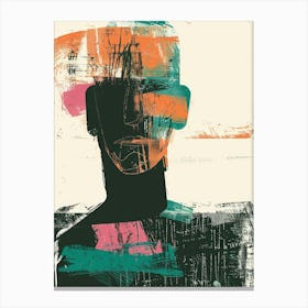 Portrait Of A Man 35 Canvas Print