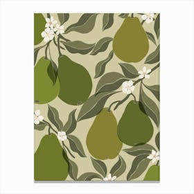 Pear Tree Canvas Print