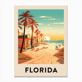 Vintage Travel Poster Florida 6 Canvas Print