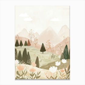 Cute landscape no 2 Canvas Print