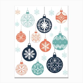 Winter Decor Canvas Print