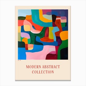 Modern Abstract Collection Poster 35 Canvas Print