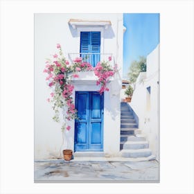 Blue Door 7 Canvas Print