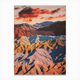 Atlas Mountains Landscape Canvas Print