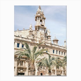 Cathedral // Valencia, Spain, Travel Photography Canvas Print