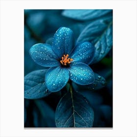 Blue Flower Canvas Print