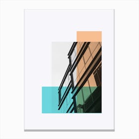 Bauhaus Building B Canvas Print