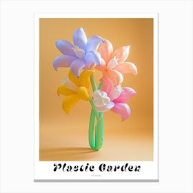 Dreamy Inflatable Flowers Poster Columbine 3 Canvas Print