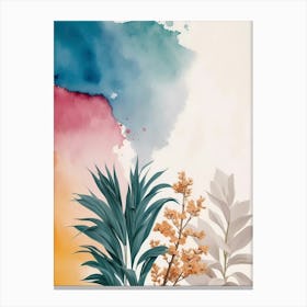 Watercolor Painting 60 Canvas Print