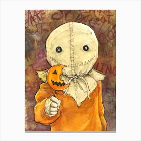 Jack O Lantern 1 Canvas Print