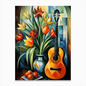 Acoustic Guitar Canvas Print