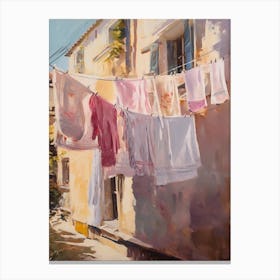 Laundry Poems 2 Canvas Print