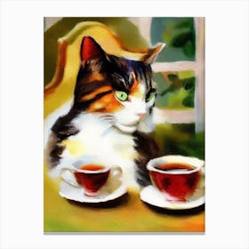 Tea for Two Canvas Print