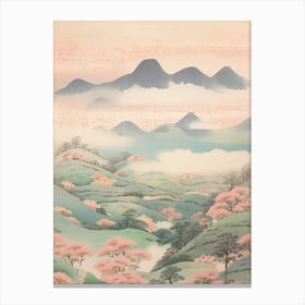 Mount Nasu In Tochigi, Japanese Landscape 3 Canvas Print