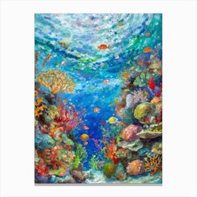 Under The Sea Canvas Print