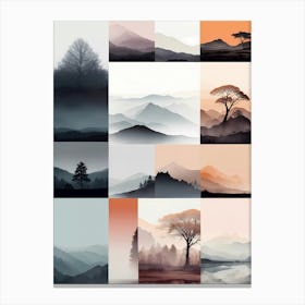 Landscapes Collection Canvas Print