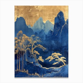 Chinese Mountains 33 Canvas Print