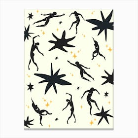 Night Matisse Dance Canvas Print