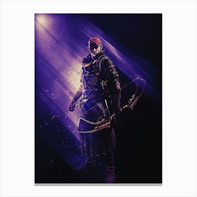 Light Of Heroes ― Lorweth (The Witcher) Canvas Print